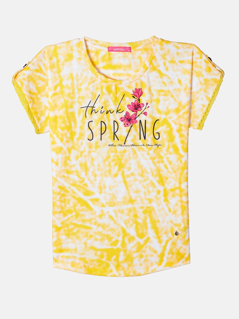 

Monte Carlo Girls Yellow Regular Top