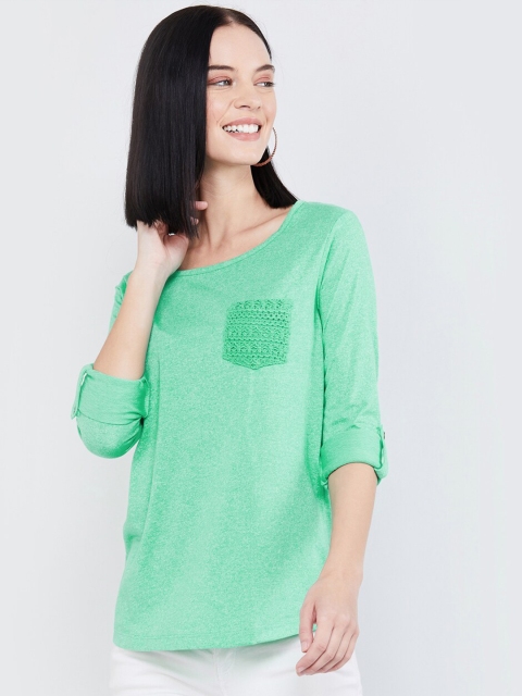 

max Green Regular Top