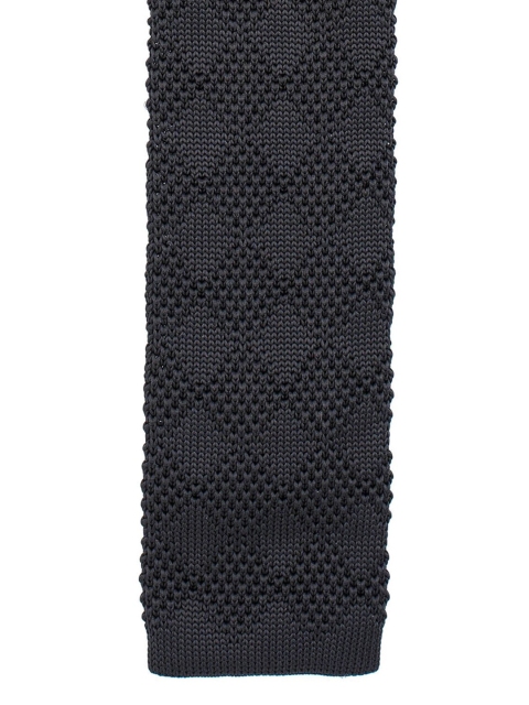 

The Tie Hub Men Black Woven Design Skinny Tie