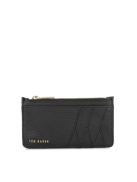 

Ted Baker Women Black Textured Leather Money Clip