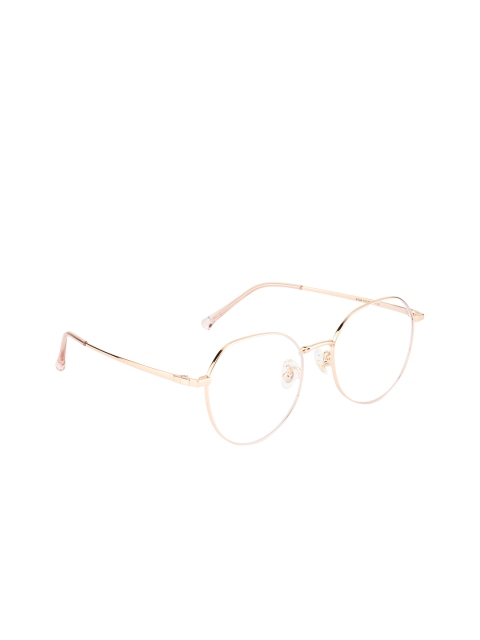 

Ted Smith Unisex Rose Gold Full Rim Round Frames
