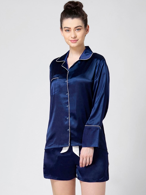 

ADORENITE Women Blue Night suit