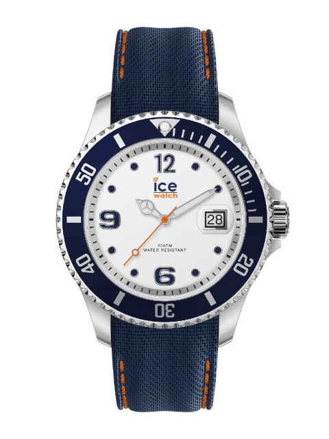 

Ice Men White Dial & Blue Straps Analogue Watch 16772