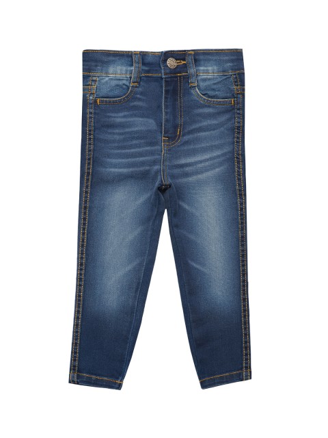 

Kid Studio Girls Blue Skinny Fit Light Fade Jeans