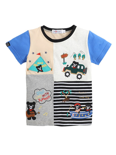 

Noddy Boys Beige 7 Printed T-shirt