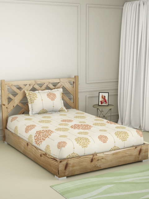 

SPACES Unisex Cream Abstract