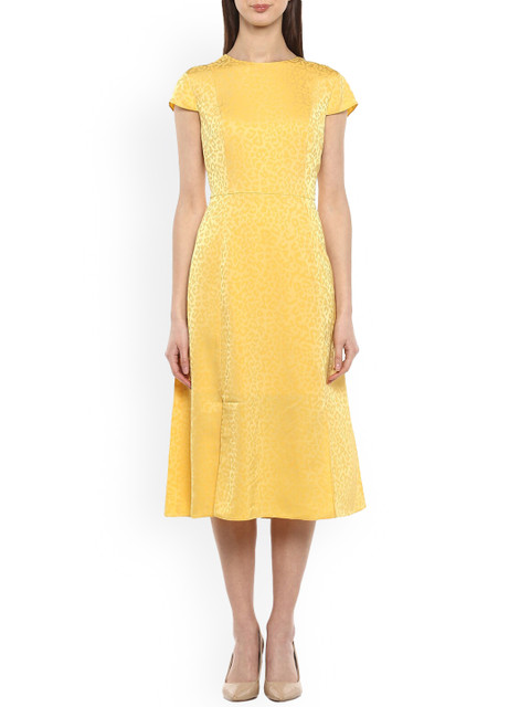 

Ted Baker Women Yellow Midi Dress