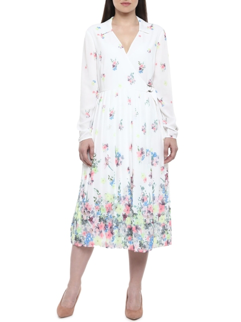 

Ted Baker Women Cream Floral Maxi Dress