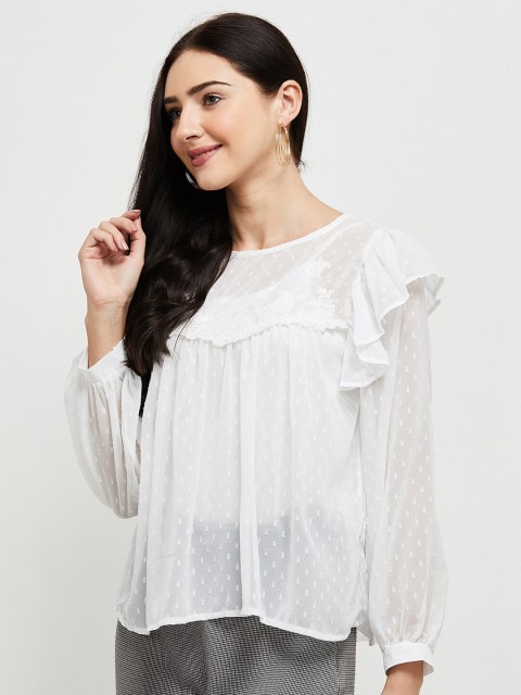 

max White Regular Top