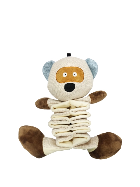

Pawsindia Unisex Brown & Beige Teddy Enlarge Dog Toy