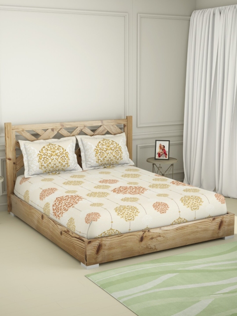 

SPACES Unisex Cream Ethnic Motifs