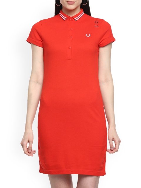 

Fred Perry Red T-shirt Dress