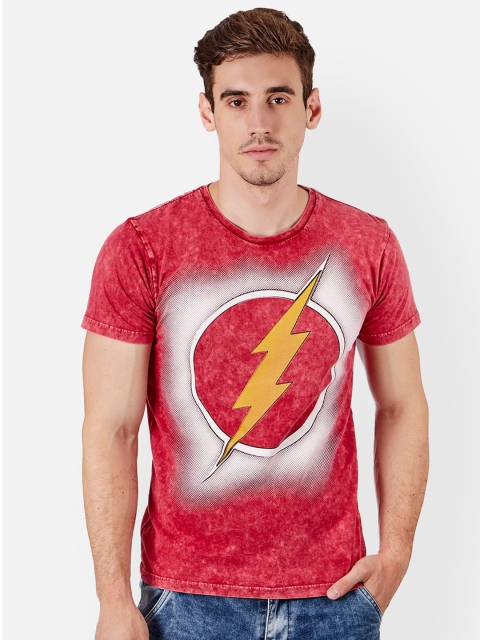 

Free Authority Men Red Printed T-shirt