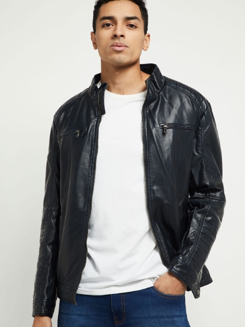 

max Men Blue Tailored Jacket