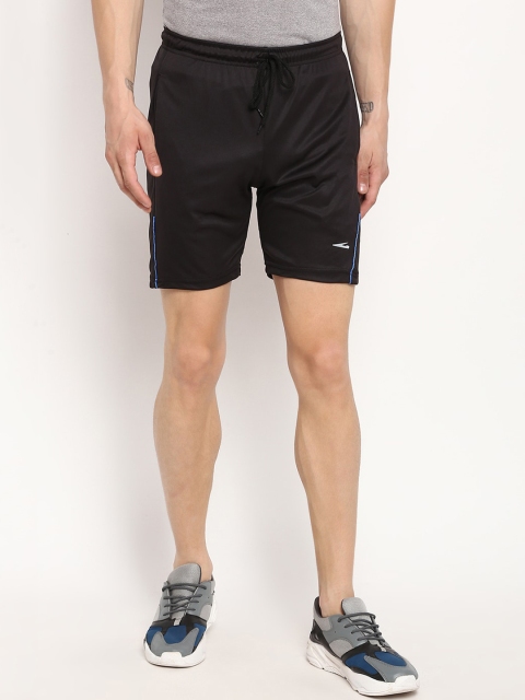 

V2 Value & Variety Men Black Mid-Rise Sports Shorts