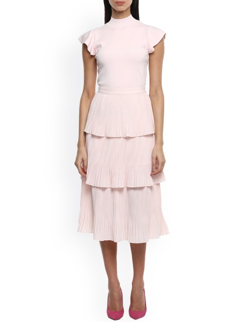 

Ted Baker Pink Sheath Midi Dress