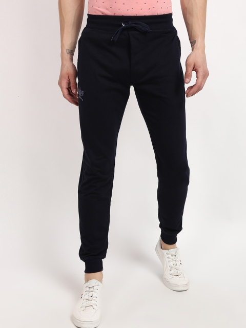 

V2 Value & Variety Men Navy Blue Solid Joggers