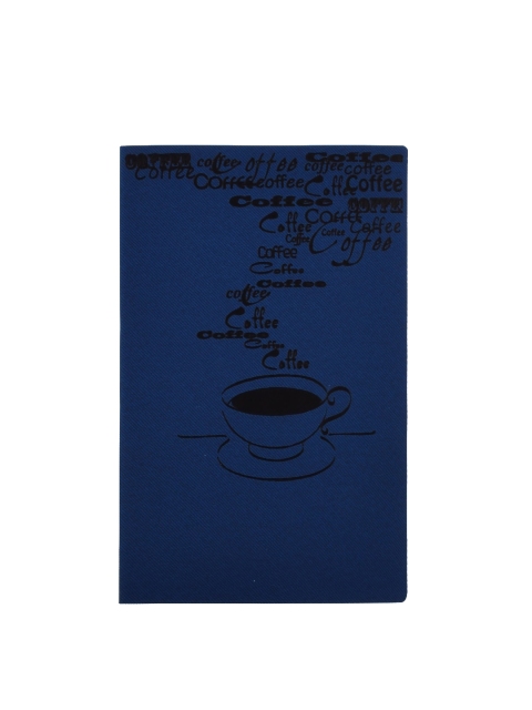 

Doodle Blue & Black Caffeined Notebook