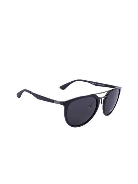 

MARC LOUIS Adult Grey Lens & Black Aviator Sunglasses with Polarised and UV Protected Lens