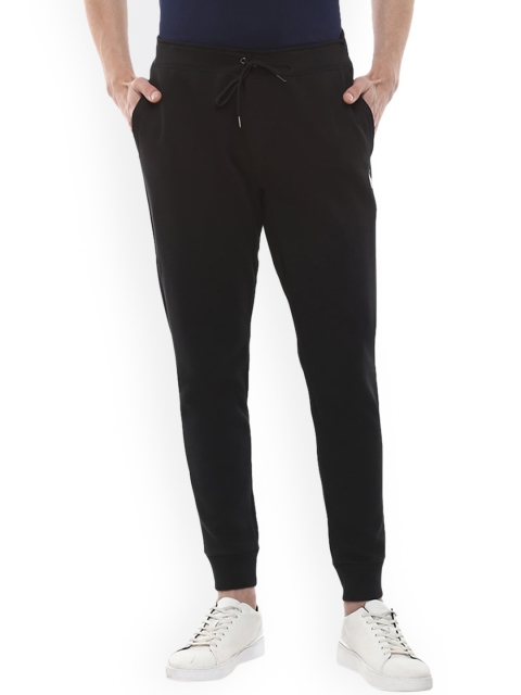 

Polo Ralph Lauren Men Black Solid Straight-Fit Joggers