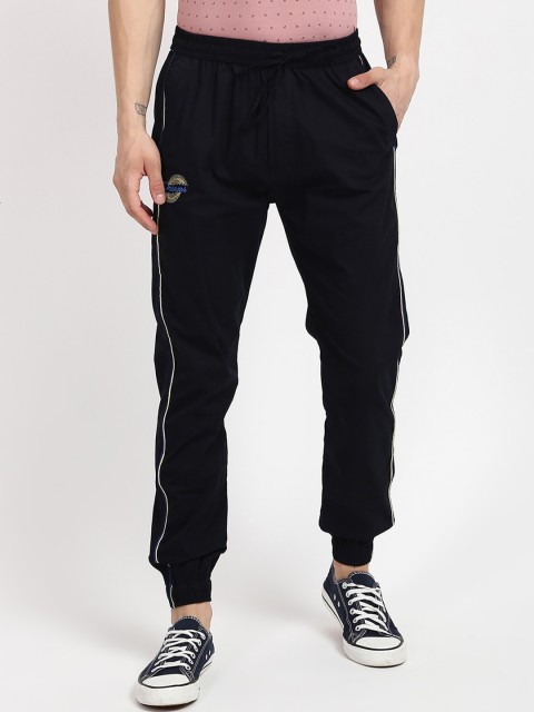 

V2 Value & Variety Men Navy Blue Cotton Joggers