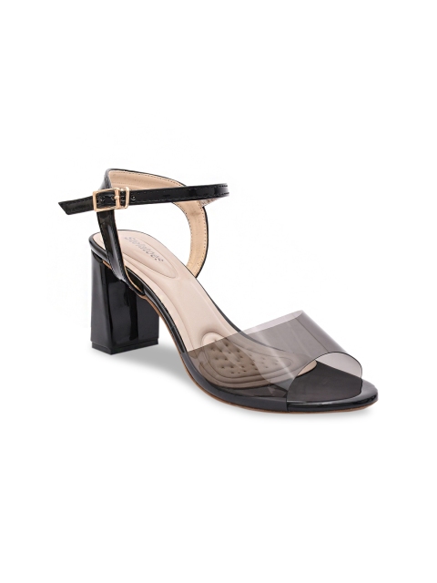 

Stelatoes Women Black Block Heels