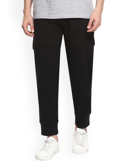 

HACKETT LONDON Men Black Cargo Track Pants