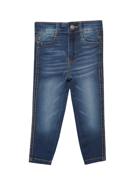 

Kid Studio Girls Blue Skinny Fit Light Fade Jeans