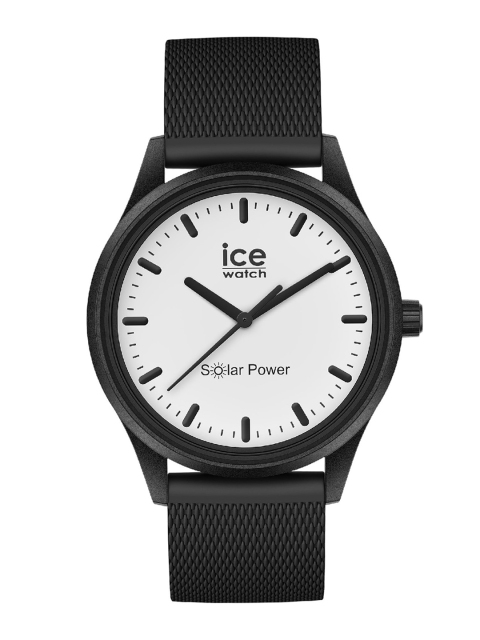 

Ice Men White Dial & Black Straps Analogue Watch 18391