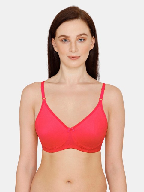 

Rosaline by Zivame Red T-shirt Bra Half Coverage RO1035FASHZIRED