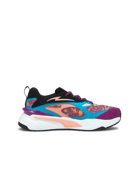 

Puma Women Blue & Purple Printed Sneakers