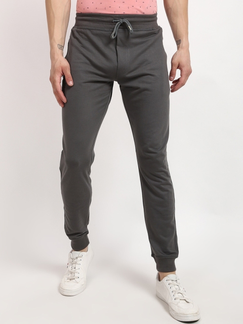 

V2 Value & Variety Men Grey Solid Cotton Joggers