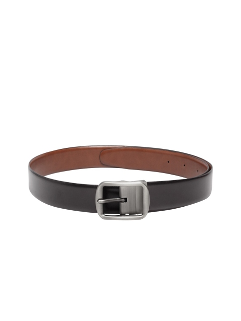 

Teakwood Leathers Men Black Leather Formal Belt