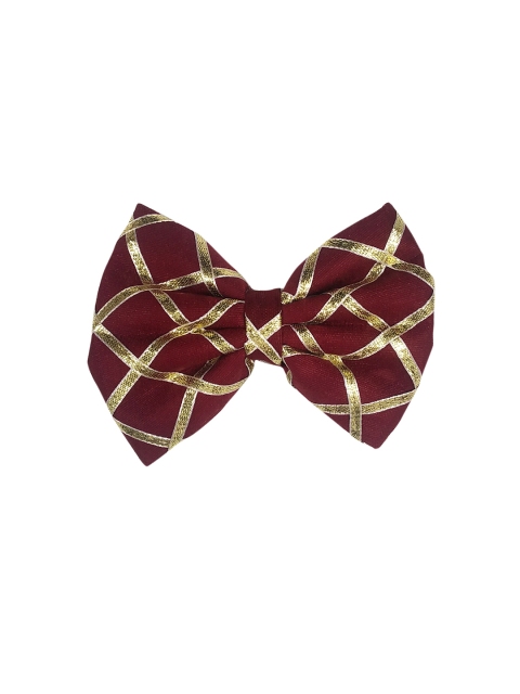 

ONE on ONE Girls Red & Gold-Toned Alligator Hair Clip