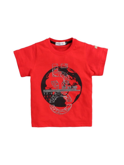 

Noddy Boys Red Printed T-shirt