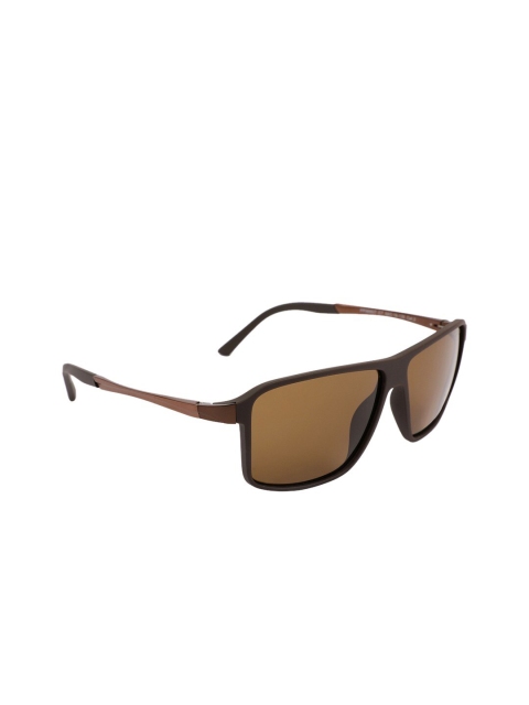 

MARC LOUIS Men Brown Lens Wayfarer Sunglasses with Polarised & UV Protected Lens PP98807