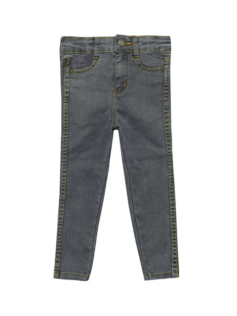 

Kid Studio Girls Grey Skinny Fit Jeans