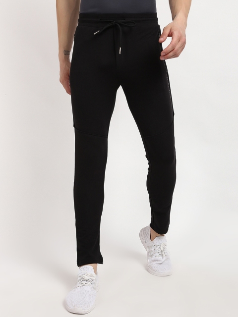 

V2 Value & Variety Men Black Solid Cotton Track Pants