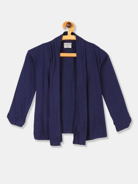 

Cherokee Girls Navy Blue Waterfall Shrug
