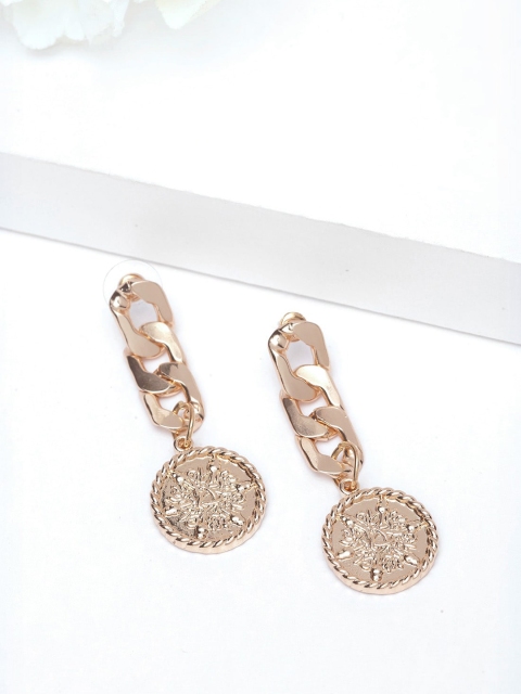 

AVANT-GARDE PARIS Gold Contemporary Drop Earrings
