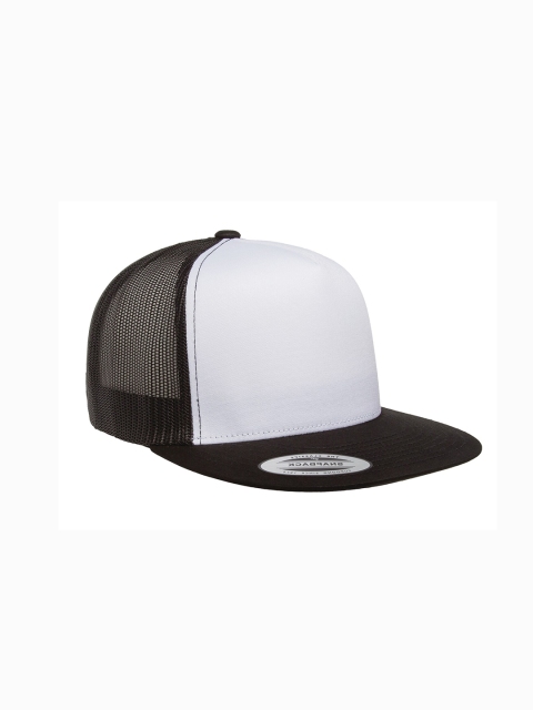 

FLEXFIT Black & White Colourblocked Baseball Cap