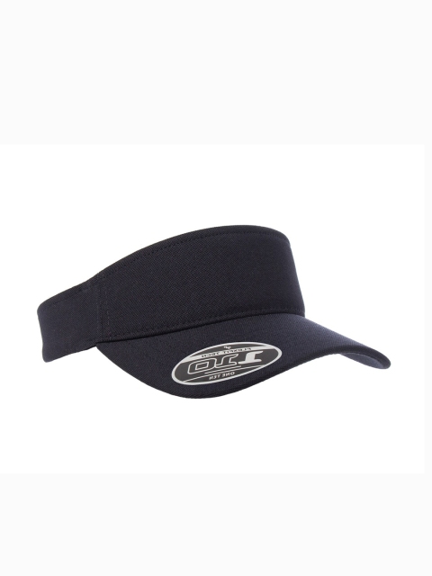 

FLEXFIT Unisex Black & White Printed Visor Cap