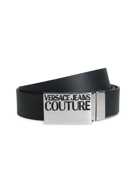 

Versace Jeans Couture Men Green Textured Leather Belt