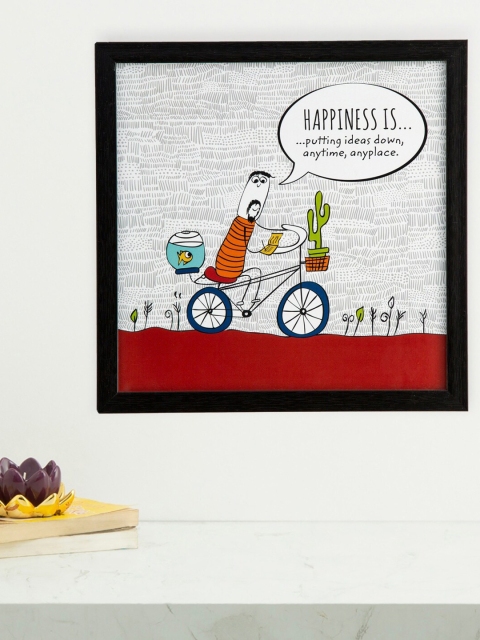 

Home Centre Multicoloured Happiness Is Putting Ideas Picture Frame, Multi