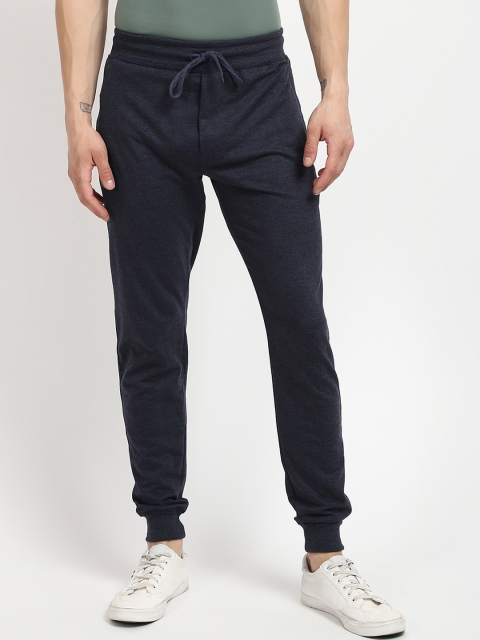 

V2 Value & Variety Men Blue Solid Cotton Joggers