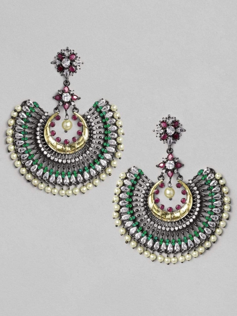 

rubans LUXURY Gold Contemporary Drop Earrings