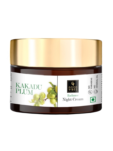 

Good Vibes Kakadu Plum Radiance Night Cream - 50 g, Transparent