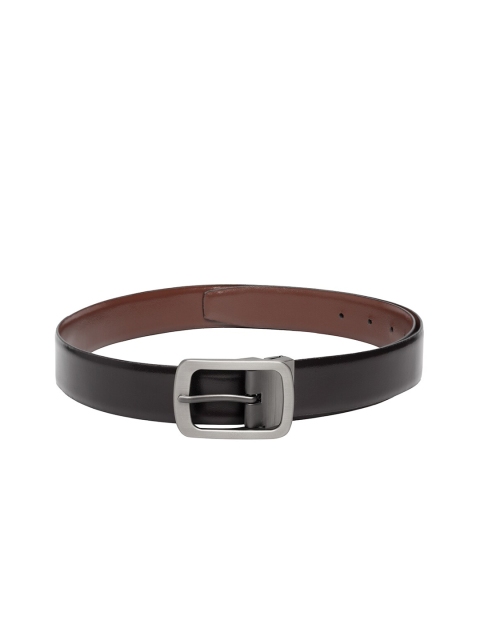 

Teakwood Leathers Men Black Leather Formal Belt