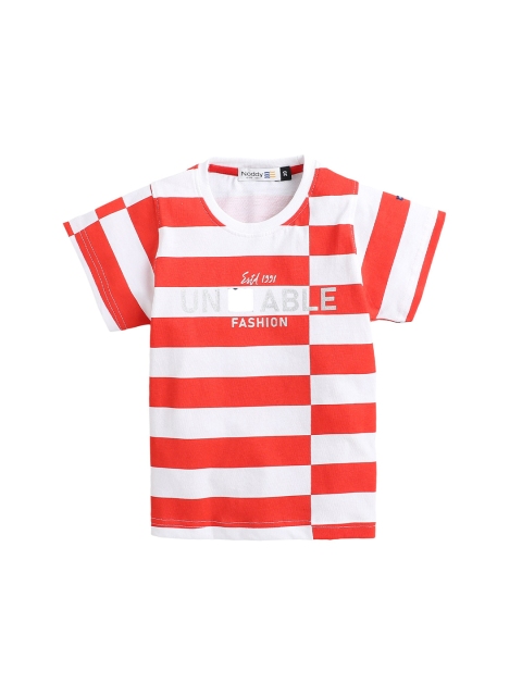 

Noddy Boys Red & White Striped T-shirt