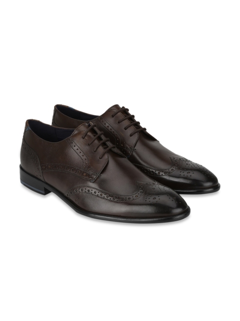 

Ted Baker Men Brown Textured Formal Brogues